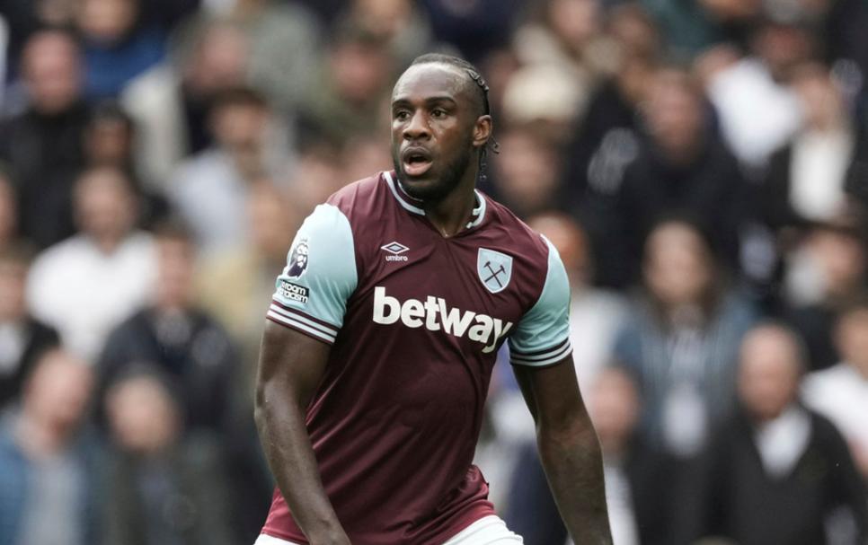 picture of michail antonio taken westham vs fulham
